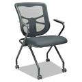 Alera Technologies Carton Elusion Mesh Nesting Chairs, Black EL4914